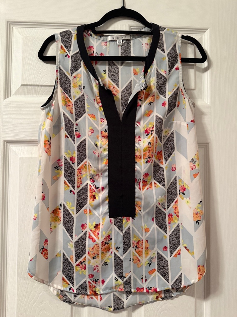CAbi sleeveless blouse